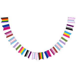 Alle Pride Flags Vlaggetjes