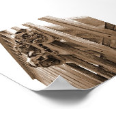 ALLE PUGS OP DECK canvas Poster (Hoek)