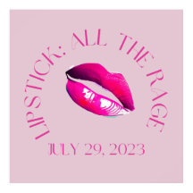 Alle Rage National Lipstick Day 2023 roze lipst