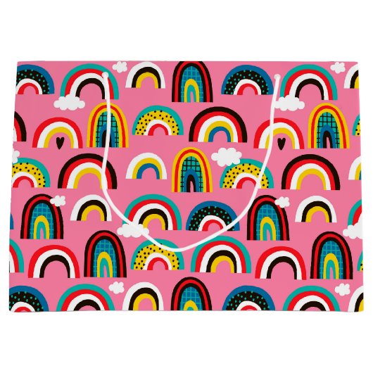 Alle Rainbows Gift Bag Groot Cadeauzakje (Voorkant)