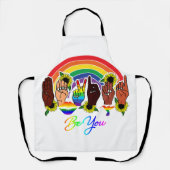 Alle rassen trots schort (Voorkant)