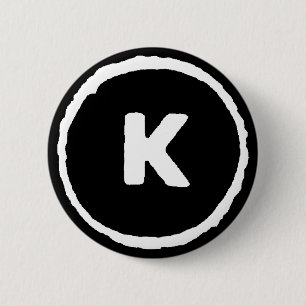 Alle rechten zijn zwart voor u ronde button 5,7 cm