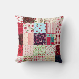 Alle Red Cherry Cheat Quilt Patroon 2025 Kussen