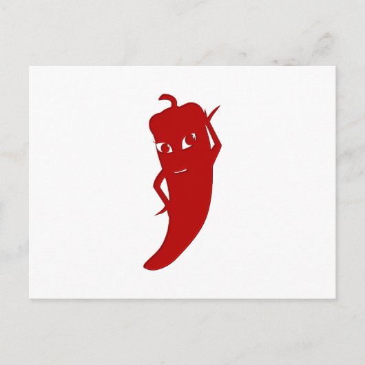 Alle Red Hot Pepper Diva Briefkaart (Voorkant)