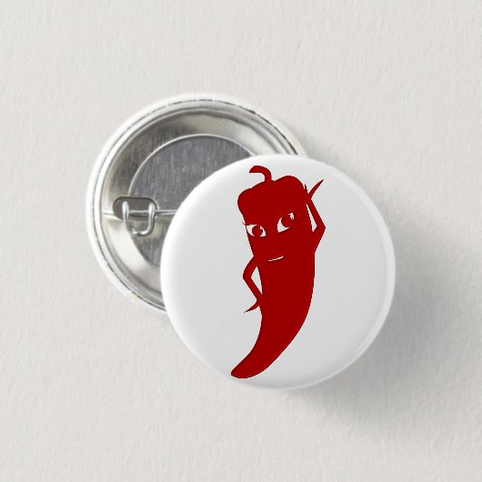 Alle Red Hot Pepper Diva Ronde Button 3,2 Cm (Voorkant /achterkant)