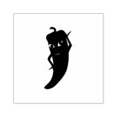 Alle Red Hot Pepper Diva Rubberstempel (Afrduk)