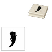 Alle Red Hot Pepper Diva Rubberstempel (Gestempeld)