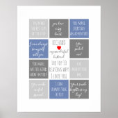 Alle redenen waarom ik van je hou. Redenen dat we  Poster (Voorkant)