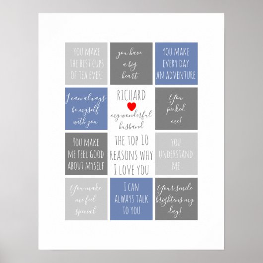 Alle redenen waarom ik van je hou. Redenen dat we  Poster (Voorkant)