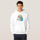 Alle regenbogen leiden naar Sesamstraat Hoodie (Voorkant volledig)