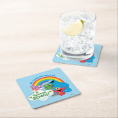 Alle regenbogen leiden naar Sesamstraat Kartonnen Onderzetters (Insitu)