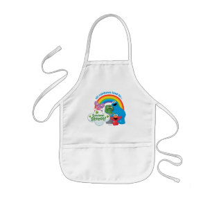 Alle regenbogen leiden naar Sesamstraat Kinder Schort