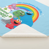 Alle regenbogen leiden naar Sesamstraat Sherpa Deken (3/4)