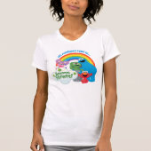 Alle regenbogen leiden naar Sesamstraat T-shirt (Voorkant)