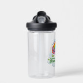 Alle regenbogen leiden naar Sesamstraat Waterfles (Voorkant)