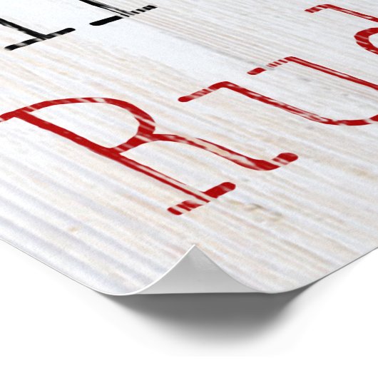 Alle rendieren van de kerstman poster (Hoek)