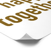 Alle rijkdom in de wereld - Eenheidsprijs Poster (Hoek)