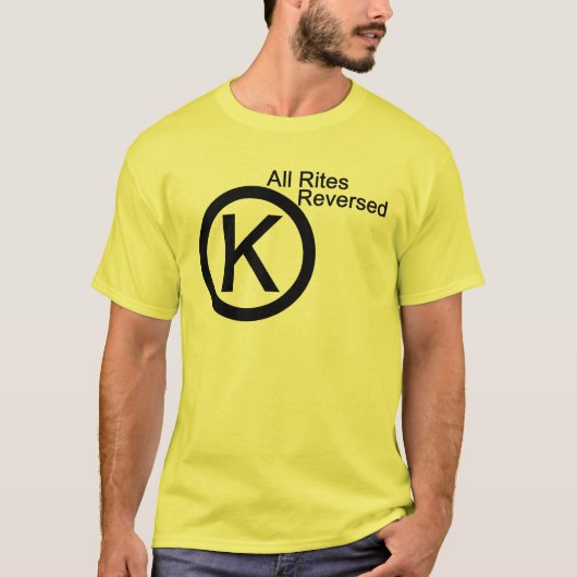 alle rites hebben t-shirt teruggedraaid (Voorkant)