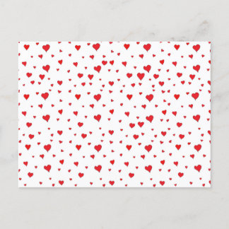 Alle rode harten Ansichtkaart Briefkaart