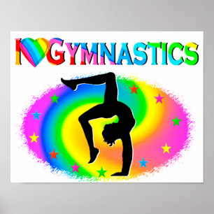 ALLE ROND GYMNASTICS CHAMPION POSTER