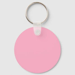 Alle roze niets behalve kleurenroze sleutelhanger