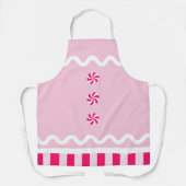 Alle roze ontbijtthema Apron Schort (Voorkant)