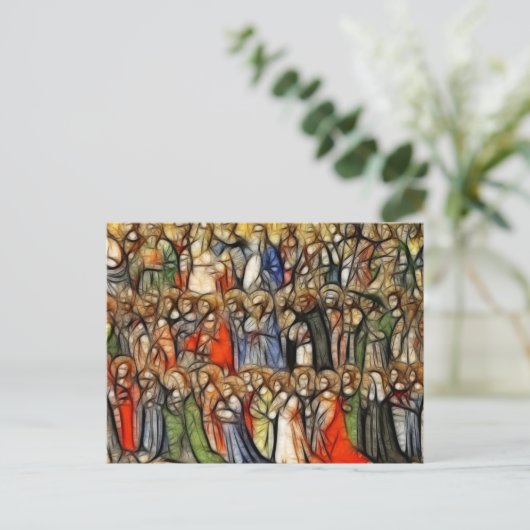 Alle Saint Briefkaart (Staand voorkant)
