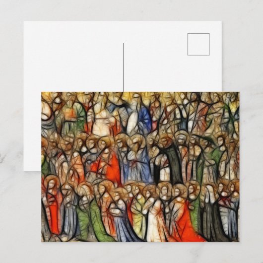 Alle Saint Briefkaart (Voorkant / Achterkant)