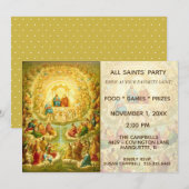 ALLE SAINTS DAGELIJKSE SNELLE DAGELIJKSE PARTIJCEL KAART (Voorkant / Achterkant)