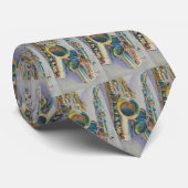 Alle Saksen Stropdas (Opgerold)