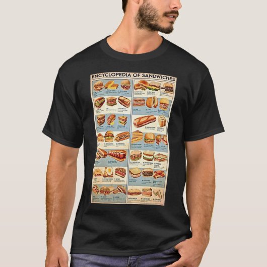 Alle Sandwiches. Klassieke T-Shirt (Voorkant)
