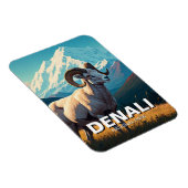 Alle schapen in Denali National Park Alaska Magneet (Rechterzijde)