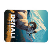 Alle schapen in Denali National Park Alaska Magneet (Horizontaal)