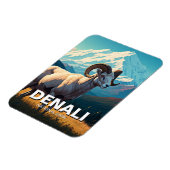 Alle schapen in Denali National Park Alaska Magneet (Linkerzijde)