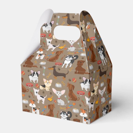 Alle Schattigee Honden Bedankdoosjes (Achterkant)