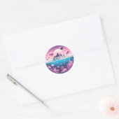 Alle schepping verklaart de glorie van God sticker (Envelop)