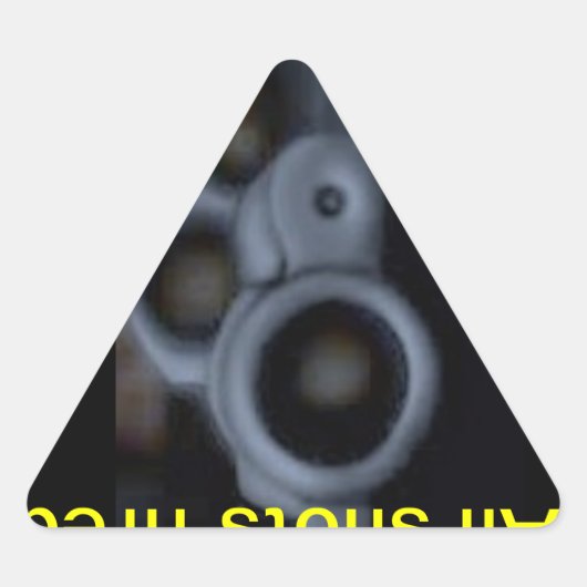 Alle schoten gelost sticker (Voorkant)