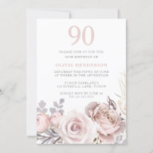 Alle seizoenen Stoffig Roos & Blush 90e Verjaardag