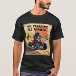 Alle sensaties van het terrein - Avontuur T-shirt