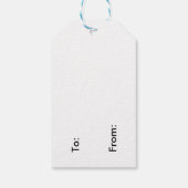 Alle Set voor Santa Gift Labels Cadeaulabel (Achterkant)
