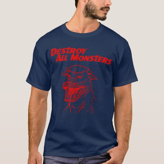 Alle Shirten van de Monsters vernietigen T-shirt (Voorkant)