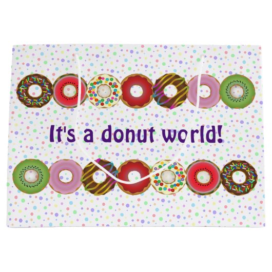 alle smaak donuts cadeautas (Voorkant)