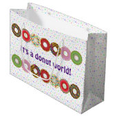 alle smaak donuts cadeautas (Voorkant Gekanteld)