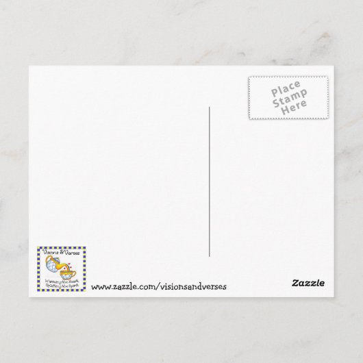 Alle smaken Inspirerend Post Kaart (Achterkant)