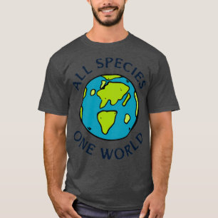 ALLE SOORTEN ÉÉN WERELD T-SHIRT