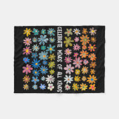 Alle soorten gedenkbeelden vieren fleece deken (Voorkant (Horizontaal))