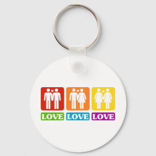 Alle soorten liefde sleutelhanger