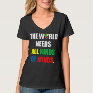 Alle soorten media Autisme-bewustmakingsmaand Auti T-shirt