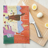 Alle soorten Toast op een handdoek (Quarter Fold)