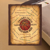 ALLE Spelers Namen op Geschenken voor Basketbal Co Fleece Deken